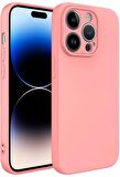 Apple iPhone 14 Pro Max Kılıf Lansman Tasarım İç Yüzeyi Kadife Silikon