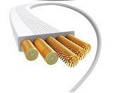 Baseus Super Şarj Makaralı 1Mt 100W Type-C Şarj Kablo Laptop Macbook Şarj iPhone 15 15 Pro Max Şarj