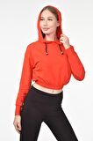 DRR Moda Kapüşonlu Bel Lastikli Sweet