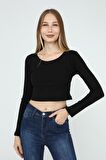 DRR Moda Uzun Kol Kaşkorse Bluz