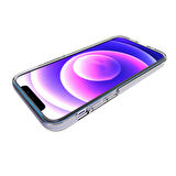 iPhone 15 Plus Kılıf İnce ve Esnek Şeffaf Süper Silikon