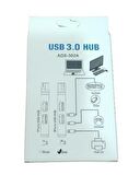 USB 3.0 HUB ÇOKLAYICI 1*USB 3.0- 2*USB 2.0 ÇOKLAYICI