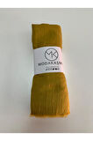 modakaşmir bambu şal sarı