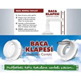 KALİTE - Aspiratör Baca Klapesi Çekvalfi ÇEKVALF KLAPA