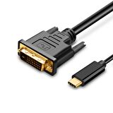 TYPE C  TO 24+1 DVI ÇEVİRİCİ KABLO 1.8M