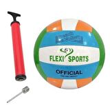 Voleybol Topu Şişirme Pompası Ve Şişirme Aparatı Hediyeli