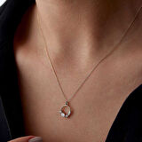 Taş Serisi Halka Kolye