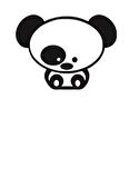 Sevimli Panda Duvar Tablosu Dekoratif Ahşap Panda Çocuk Odası Süsü