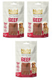 Nutri Canin Sığır Fileto Tahılsız Köpek Ödülü 80 Gr. X 3 Adet