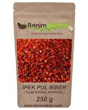 BenimAktar Maraş İnce İpek Pul Biber Saf Hile Hurda Yok !!! 250 Gr