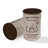 Nish Kahve Hünkar Sade Öğütülmüş Türk Kahvesi Teneke Kutu 2x250 gr 
