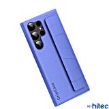 Global Samsung Galaxy S24 Ultra Uyumlu Premium Case Parmak Askılı Telefon Kılıfı Mavi WNE1086
