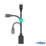 Global Type-C to UsbA 3.0 OTG Dönüştürücü Adaptör 20cm WNE1141