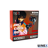 Global Boat Rockerz Z731 3.5mm Mikrofonlu Kulakiçi Kablolu Kulaklık