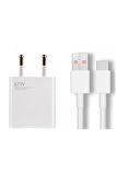 67W Xiaomi Hızlı Şarj Aleti Adaptör+Type C kablo Set Orijinal
