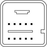 Vw polo 6r 6c cam düğmesi anahtarı ön sol dörtlü