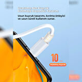 Global 6A 100W Apple Uyumlu Type-C to Lightning 3Metre Süper Hızlı Data ve Şarj Kablosu