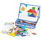 MANYETİK TABLET TANGRAM VE YAZI TAHTASI