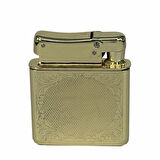 Retro Benzinli Çakmak Muhtar Çakmağı Altın