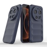 Xiaomi 17 Ultra Kılıf Esnek TPU Oyuklu Arka Yüzey Tasarımlı Etnik Silikon Kapak