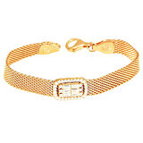 Baget Gümüş Bileklik Sb1954