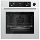 Ferre Fryart Steam Beyaz Set ( D101 Beyaz Davlumbaz -ED036 75 CM Beyaz Ocak- XE64CB Fryart Steam Beyaz Fırın)