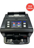 HesapliDepom P80 Karışık Para Sayma Makinesi 6 Ülke Para Birimi TL, USD, EURO,GBP, CHF, RUB