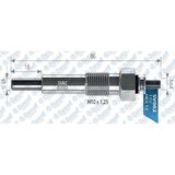 Kizdirma Bujisi 11v Astra-combo-corsa 1,5d1,7d-214043, 12 14 043, 93183739,