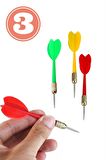 Dart Oku 3 lü Yedek Dart Ucu Metal Uçlu Dart İğnesi