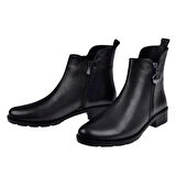 Castle Black 5961-1 Günlük Kadın Hakiki Deri Bot