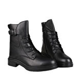 Castle Black 7211-1 Günlük Hakiki Deri Kadın Bot