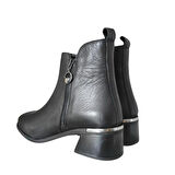 Castle Black 9780-1 Günlük Hakiki Deri Kadın Bot
