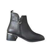 Castle Black 9780-1 Günlük Hakiki Deri Kadın Bot