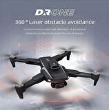 Drone 968 Lazer Sensör Optik Akış Önleme HD Çift Kamera Fırçasız Motor Profesyonel Drone 