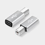 Type C dişi - Yazıcı Piyano Midi Çevirici Adaptör