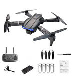 E99 Katlanabilir Drone, Profesyonel HD Kamera, Wifi, FPV Fotoğraf Quadcopter Selfie Drone