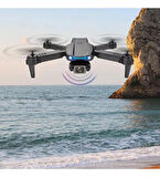 E99 Katlanabilir Drone, Profesyonel HD Kamera, Wifi, FPV Fotoğraf Quadcopter Selfie Drone