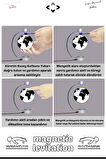 Manyetik Levitasyonlu Işıklı Dünya Küresi Magnetic Levitation Globe Hediyelik Küre Gece Lambası