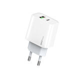 Global WNE0361 Type-C 20 Watt Hızlı Şarj Aleti Beyaz