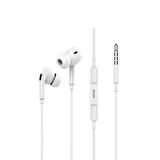 Global S3 3.5mm Jack Girişli Mikrofonlu Kablolu Kulaklık Beyaz