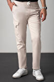 Jogger Taktik Pantolon Slim Fit Dar Kesim Normal Bel Kargo Cepli PNT2336