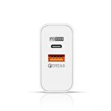 Global 65W UsbA PD33W Quick Charger 3.0 UsbA to Micro 3m Kablolu Hızlı Şarj Aleti Set