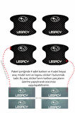 Subaru Legacy Karbon Desenli Kapı İçi Çizik Önleyici ve Şık Görünüm Folyo Koruma Takımı Legacy Yazılı