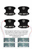 Volkswagen New Beetle Karbon Desenli Kapı İçi Çizik Önleyici ve Şık Görünüm Folyo Koruma Takımı New Beetle Yazılı
