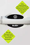 Karbon Kaplama Volkswagen Buggy Kapı Çukuru Çizik Önleyici Şık Folyo Koruma Seti Buggy Yazılı