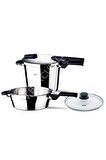 Fissler Vitaquick Bluepoint 2 Li Düdüklü Tencere Seti 6 lt + 3.5 Lt