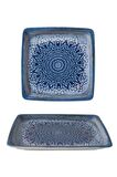 Güral Porselen 31X31 Cm Pera Bone Kare Tabak 1 Adet