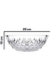 Paşabahçe Lavinia Oval Kristal Kase Gondol Model 1500CC