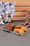 Paşabahçe Madlen 2’li Dikdörtgen Küçük Servis Tabağı 22X12 cm