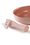 Neoflam Midas Pembe Tava ve Tencere Çıkarılabilir Tutma Sapı D-NEODH-03